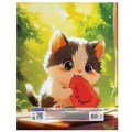 Дневник 1-4 класс 48 л., твердый, BRAUBERG, глянцевая ламинация, с подсказом, "Котик и арбузик", 107153 107153