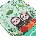 Дневник 1-4 класс 48 л., твердый, BRAUBERG, глянцевая ламинация, с подсказом, "Ленивцы", 106361 106361