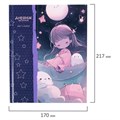 Дневник 1-4 класс 48 л., твердый, ЮНЛАНДИЯ, глянцевая ламинация, с подсказом, "Аниме", 106828 106828