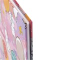 Дневник 1-4 класс 48 л., твердый, ЮНЛАНДИЯ, глянцевая ламинация, с подсказом, "Зайчики", 106822 106822