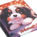 Дневник 1-4 класс 48 л., твердый, ЮНЛАНДИЯ, глянцевая ламинация, с подсказом, "Собачка", 107144 107144