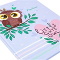 Дневник 1-4 класс 48 л., твердый, ЮНЛАНДИЯ, глянцевая ламинация, с подсказом, "Совушка", 106594 106594
