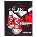 Дневник 5-11 класс 48 л., твердый, BRAUBERG, выборочный лак, с подсказом, "Кеды", 106889 106889