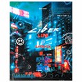 Дневник 5-11 класс 48 л., твердый, BRAUBERG, глянцевая ламинация, с подсказом, "Cyberpunk", 106881 106881