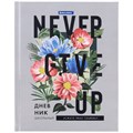 Дневник 5-11 класс 48 л., твердый, BRAUBERG, глянцевая ламинация, с подсказом, "Flowers", 106401 106401