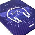 Дневник 5-11 класс 48 л., твердый, BRAUBERG, глянцевая ламинация, с подсказом, "Music", 106623 106623