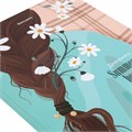 Дневник 5-11 класс 48 л., твердый, BRAUBERG, глянцевая ламинация, с подсказом, "Summer girl", 106882 106882