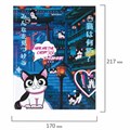Дневник 1-11 класс 40 л., твердый, BRAUBERG, глянцевая ламинация, "Anime Cats", 106858 106858