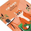 Дневник 1-11 класс 40 л., твердый, BRAUBERG, глянцевая ламинация, "Cute cat", 106852 106852