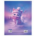 Дневник 1-11 класс 40 л., твердый, BRAUBERG, глянцевая ламинация, "Winter Cat", 107169 107169