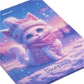 Дневник 1-11 класс 40 л., твердый, BRAUBERG, глянцевая ламинация, "Winter Cat", 107169 107169