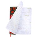 Дневник 1-11 класс 48 л., кожзам (гибкая), печать, фольга, BRAUBERG, "Гранаты", 106222 106222