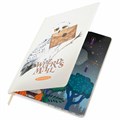 Дневник 1-11 класс 48 л., кожзам (твердая с поролоном), печать, цветной блок, BRAUBERG, "Сова", 106952 106952