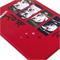 Дневник 1-11 класс 48 л., кожзам (твердая), шелкография, BRAUBERG, "Anime", 106225 106225