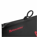 Папка для тетрадей BRAUBERG А4, 1 отделение, пластик, на zip-lock-молнии, "Danger", 272105 272105