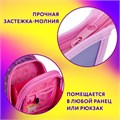 Папка для тетрадей ЮНЛАНДИЯ А4, 1 отделение, пластик, на молнии, "Anime hugs", 272138 272138