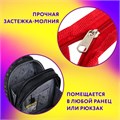 Папка для тетрадей ЮНЛАНДИЯ А4, 1 отделение, пластик, на молнии, "Offroad", 271083 271083