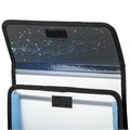 Папка для тетрадей ЮНЛАНДИЯ А5, пластик, 2 отделения, клапан на липучке, "Digital Ball", 271491 271491