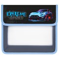 Папка для тетрадей ЮНЛАНДИЯ А5, пластик, 2 отделения, клапан на липучке, Extreme, 272190 272190