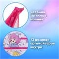 Папка для труда BRAUBERG А4, 2 отделения, пластик, молния сверху, органайзер, "Anime party", 272214 272214