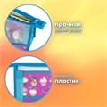 Папка для труда BRAUBERG А4, 2 отделения, пластик, молния сверху, органайзер, "Cup Cakes", 229134 229134
