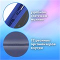Папка для труда на молнии BRAUBERG А4, 2 отделения, органайзер, "Evil robot", 272212 272212
