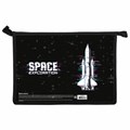 Папка для труда на молнии BRAUBERG А4, 2 отделения, органайзер, "Space exploration", 270979 270979