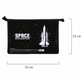 Папка для труда на молнии BRAUBERG А4, 2 отделения, органайзер, "Space exploration", 270979 270979
