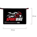 Папка для труда на молнии BRAUBERG А4, 2 отделения, органайзер, "Sport bike", 270981 270981