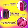 Папка для труда на молнии ЮНЛАНДИЯ А4, 1 отделение, откидная планка, органайзер, "True friend", 272221 272221