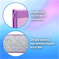 Папка на молнии BRAUBERG А4 с ручкой, с органайзером, 1 отделение, "Cheerful", 271448 271448