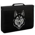 Папка на молнии BRAUBERG А4 с ручкой, с органайзером, 1 отделение, "Husky", 271450 271450