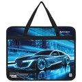 Папка на молнии с ручками BRAUBERG А4, 1 отделение, пластик, 80 мм, "Night driver", 272169 272169