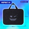Папка на молнии с ручками BRAUBERG А4, 1 отделение, полиэстер, 20 мм, "Don't be afraid", 271478 271478