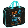 Папка на молнии с ручками BRAUBERG А4, 1 отделение, полиэстер, 80 мм, "Play sleep repeat", 272181 272181