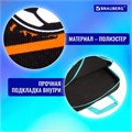 Папка на молнии с ручками BRAUBERG А4, 1 отделение, полиэстер, 80 мм, "Play sleep repeat", 272181 272181