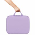 Папка на молнии с ручками STAFF EVERYDAY А4, полиэстер, нежно-фиолетовый, 272185 272185