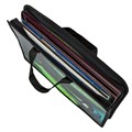 Папка на молнии с ручками ЮНЛАНДИЯ А4, 1 отделение, пластик, ширина 45 мм, "Neon race", 270950 270950