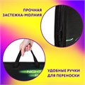 Папка на молнии с ручками ЮНЛАНДИЯ А4, 1 отделение, пластик, ширина 45 мм, "Neon race", 270950 270950