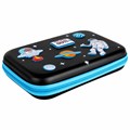 Пенал BRAUBERG KIDS большой удобный с откидной планкой, EVA, 22х15х4 см, "Space out", 271556 271556