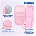Пенал BRAUBERG SHINY, 1 отделение, 1 откидная планка, EVA, 22х13х4 см, "Unicorn", 271555 271555