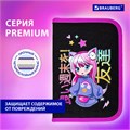 Пенал BRAUBERG, 1 отделение, 1 откидная планка, полиэстер, 21х14 см, "Anime girl", 272323 272323