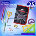 Пенал BRAUBERG, 1 отделение, 1 откидная планка, полиэстер, 21х14 см, "Next level", 270714 270714