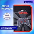 Пенал BRAUBERG, 1 отделение, 1 откидная планка, полиэстер, 21х14 см, "Next level", 270714 270714