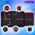 Пенал BRAUBERG, 1 отделение, 1 откидная планка, полиэстер, 21х14 см, "Next level", 270714 270714