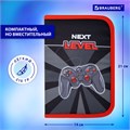 Пенал BRAUBERG, 1 отделение, 1 откидная планка, полиэстер, 21х14 см, "Next level", 270714 270714