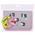 Пенал BRAUBERG, 1 отделение, полиэстер, 21х14 см, "Cat patches", 272327 272327
