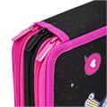 Пенал BRAUBERG, 3 отделения, полиэстер, 21х14 см, "Space sweets", 272332 272332