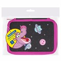 Пенал BRAUBERG, 3 отделения, полиэстер, 21х14 см, "Space sweets", 272332 272332