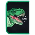 Пенал ПИФАГОР, 1 отделение, 2 откидные планки, полиэстер, 20х14 см, "Dino roar", 272290 272290